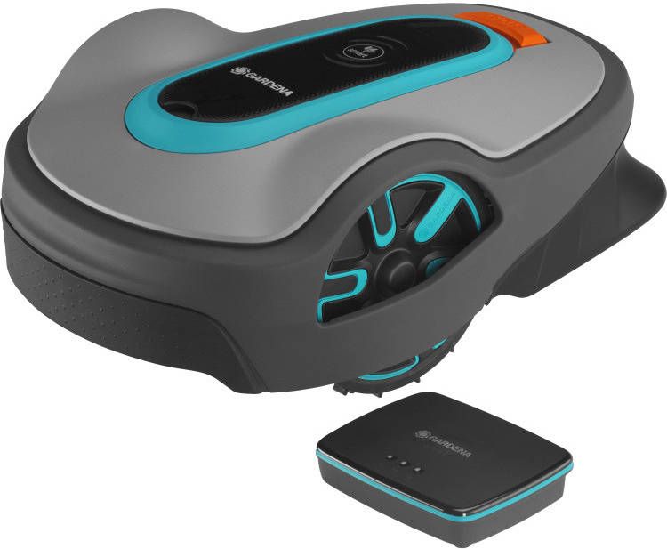 GARDENA Robotmaaier smart SILENO life 1250 Set 1250 m², Li ion accu + Basisstation inbegrepen, Wi Fi