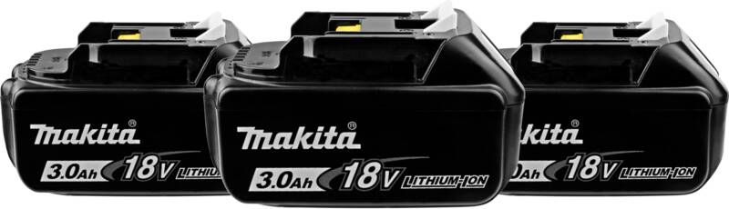 Makita BL1830B LXT 18V 3, 0Ah accu 3 pack