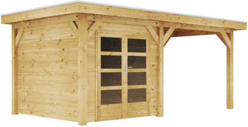 Duxwood | Tuinhuis Altdorf met Luifel 300 cm | Dubbele Deur