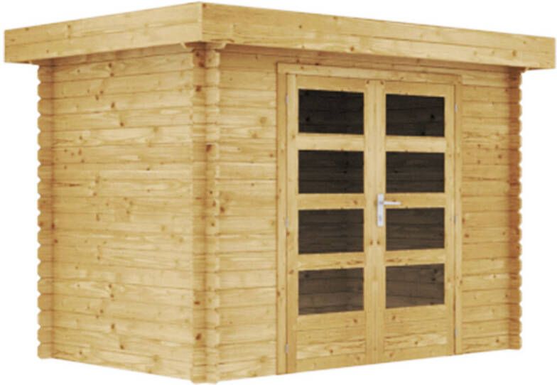 Duxwood | Tuinhuis Brandhof 28 mm | Dubbele Deur