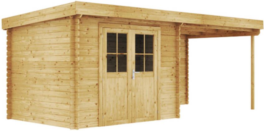 Duxwood | Tuinhuis Burg met Luifel 300 cm | Dubbele Deur