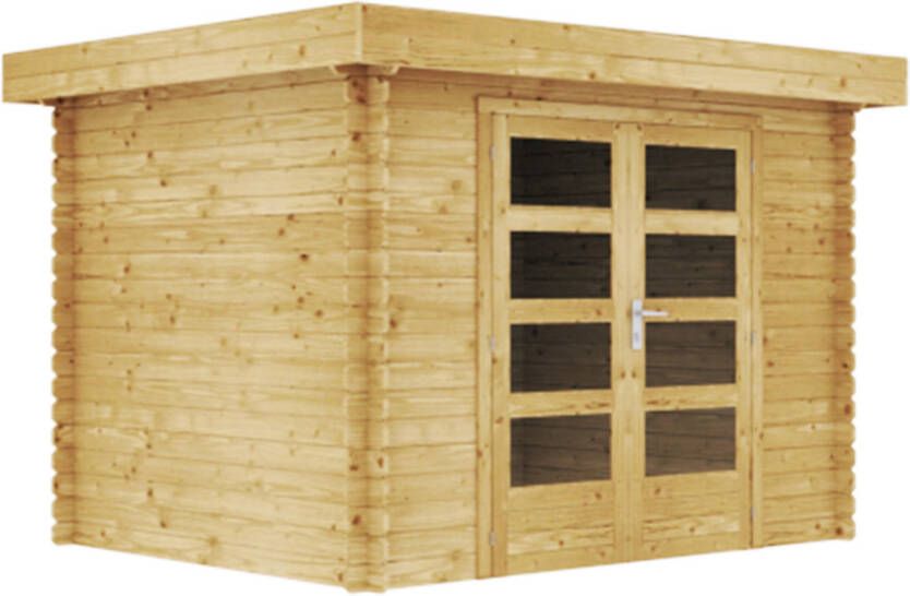 Duxwood | Tuinhuis Diex 28 mm | Dubbele Deur