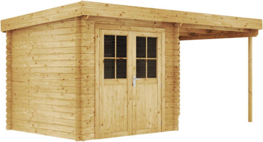 Duxwood | Tuinhuis Donau met Luifel 250 cm | Dubbele Deur