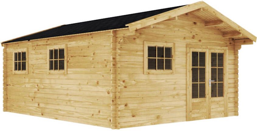 Duxwood | Tuinhuis Leudal | Dubbele Deur met 3 Ramen