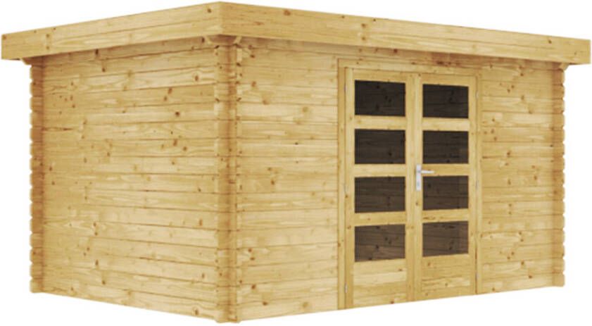 Duxwood | Tuinhuis Saab 44 mm | Dubbele Deur High