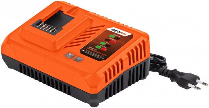 Powerplus POWDP9051 Lader Voor 20V En 2x20V Dual Power Accu's 4.0A