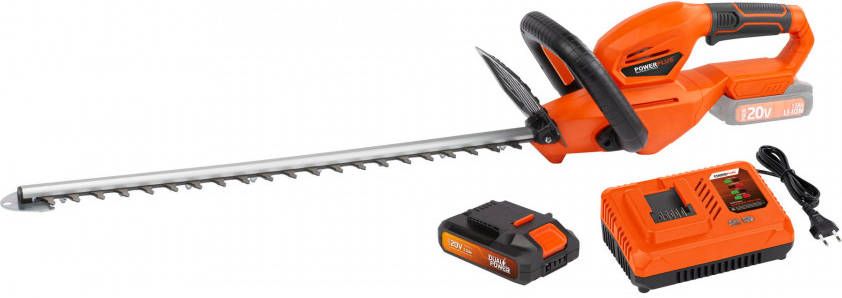 Powerplus POWDPG75320 20V Accu Heggenschaar Set(1x 2.0Ah) 58cm
