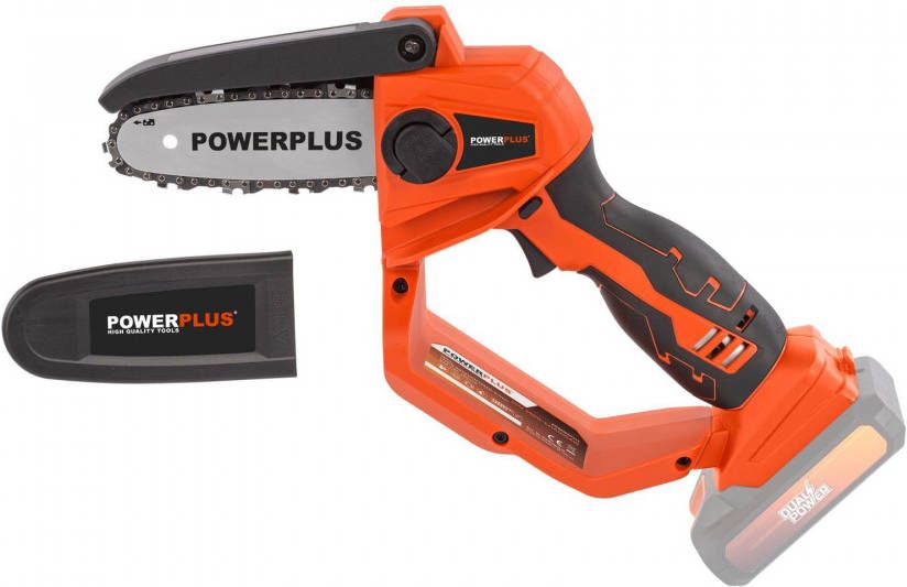 Powerplus POWDPG7572 20V Accu Eénhands Kettingzaag 120mm 4"