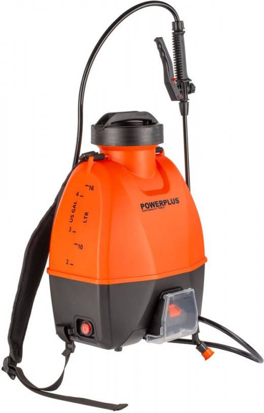 Powerplus POWDPG80460 20V Accu Rugsproeier/Druksproeier Rugzak 16L