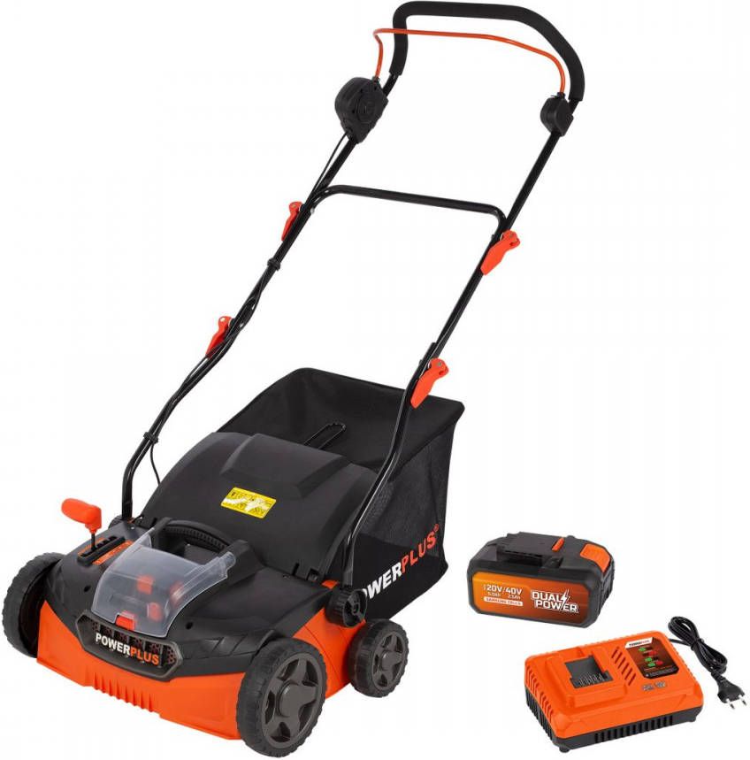 Powerplus POWDPGSET34 2x20V Accu Haakse Slijper Incl. 2 Doorslijpschijven Set(1x2.5Ah) 115 Mm