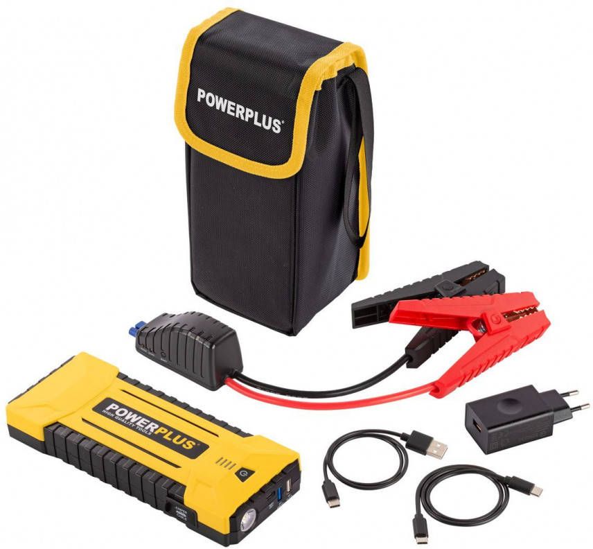Powerplus POWX4258 Powerbank/Starthulp 3 in 1 1200A 16000mAh 12V