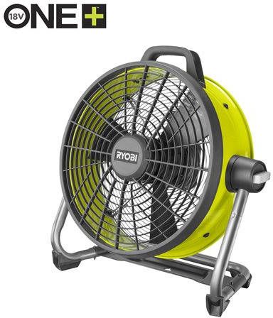 Ryobi R18F5 0 18V Li Ion accu vloerventilator body 45cm 3 snelheden