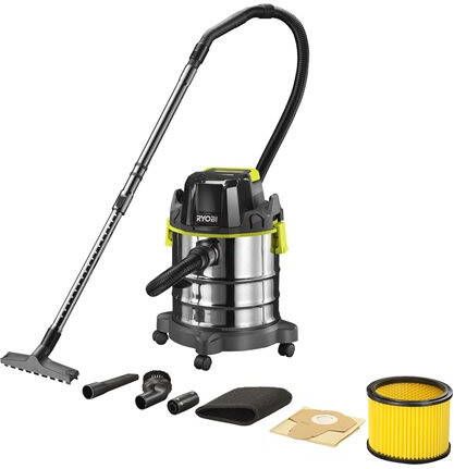 Ryobi R18WDV 0 18V Li Ion accu nat -/droogzuiger body 1400l/min