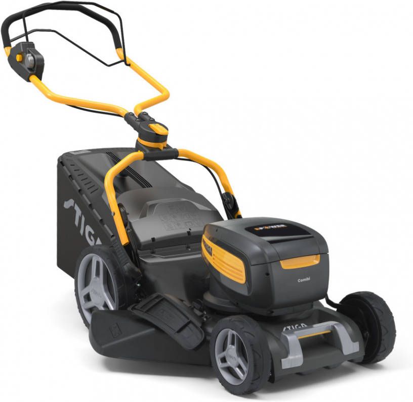 Stiga COMBI 748e V Accu Loopmaaier 46cm 4 in 1