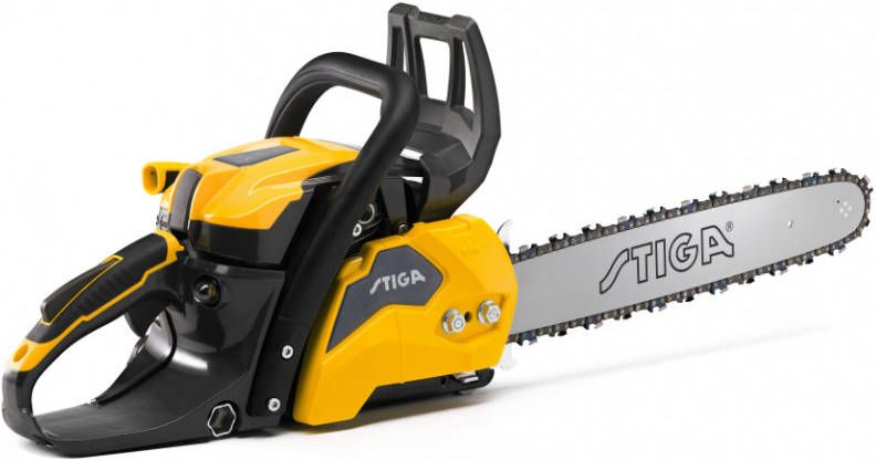 Stiga CS 545(16")Benzine Kettingzaag 46, 5cc 2kW 2 takt 45cm 23, 1m/sec