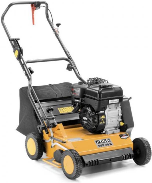 Stiga SVP 40 B 4 takt Benzine Verticuteermachine 40cm