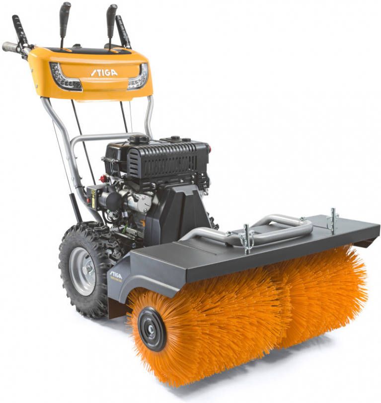 Stiga SWS 800 GE Benzine Veegmachine 212cc 4, 4kW 4 takt 80cm Ø34, 5cm